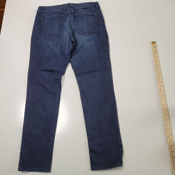 31 WARP + WEFT CDG PARIS CIGARETTE DARK WASH STRETCH JEANS NORDSTROM LIKE NEW 30 - Picture 9 of 9